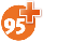 95plus Logo